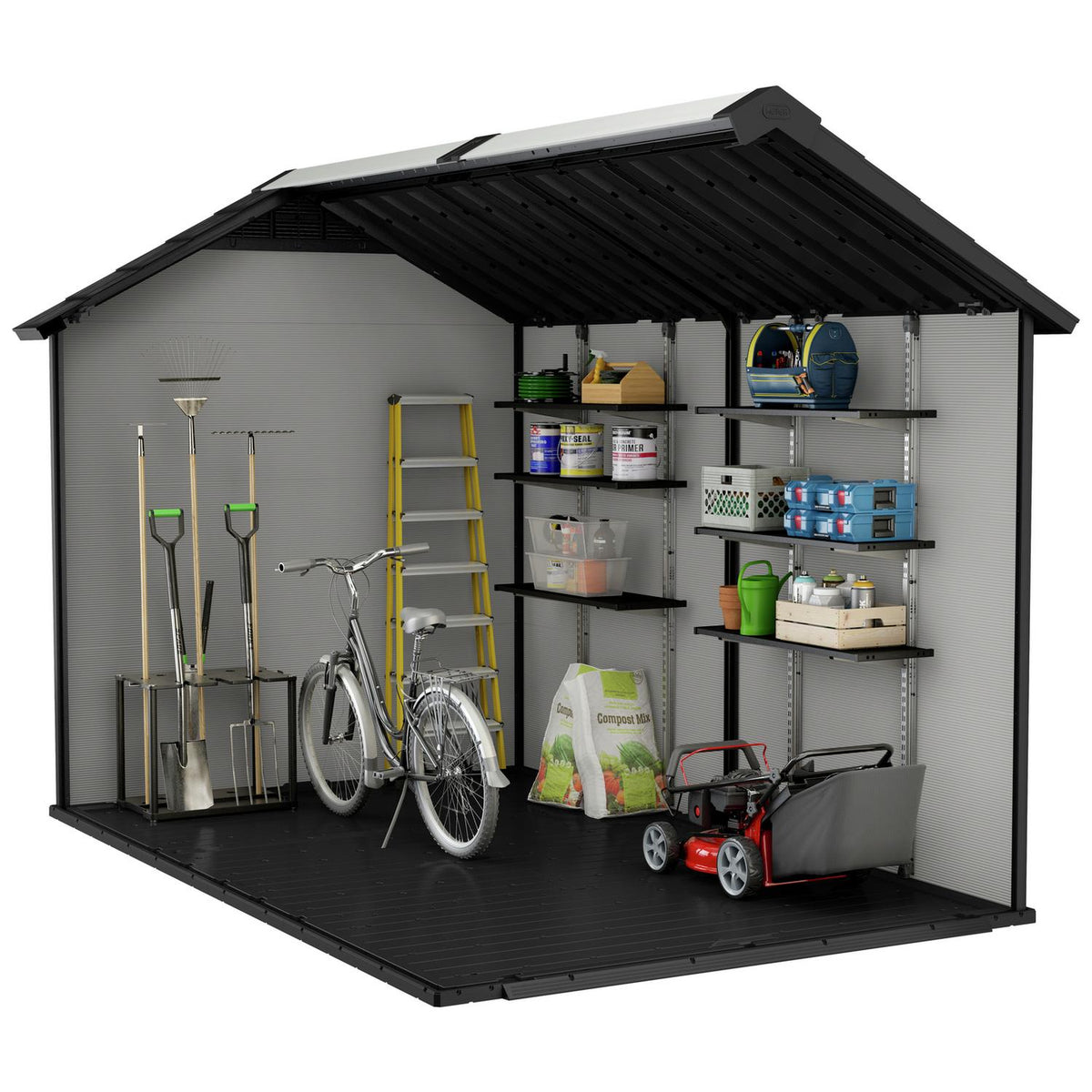 Keter Premier Apex Shed 7.5 × 11.5 ft