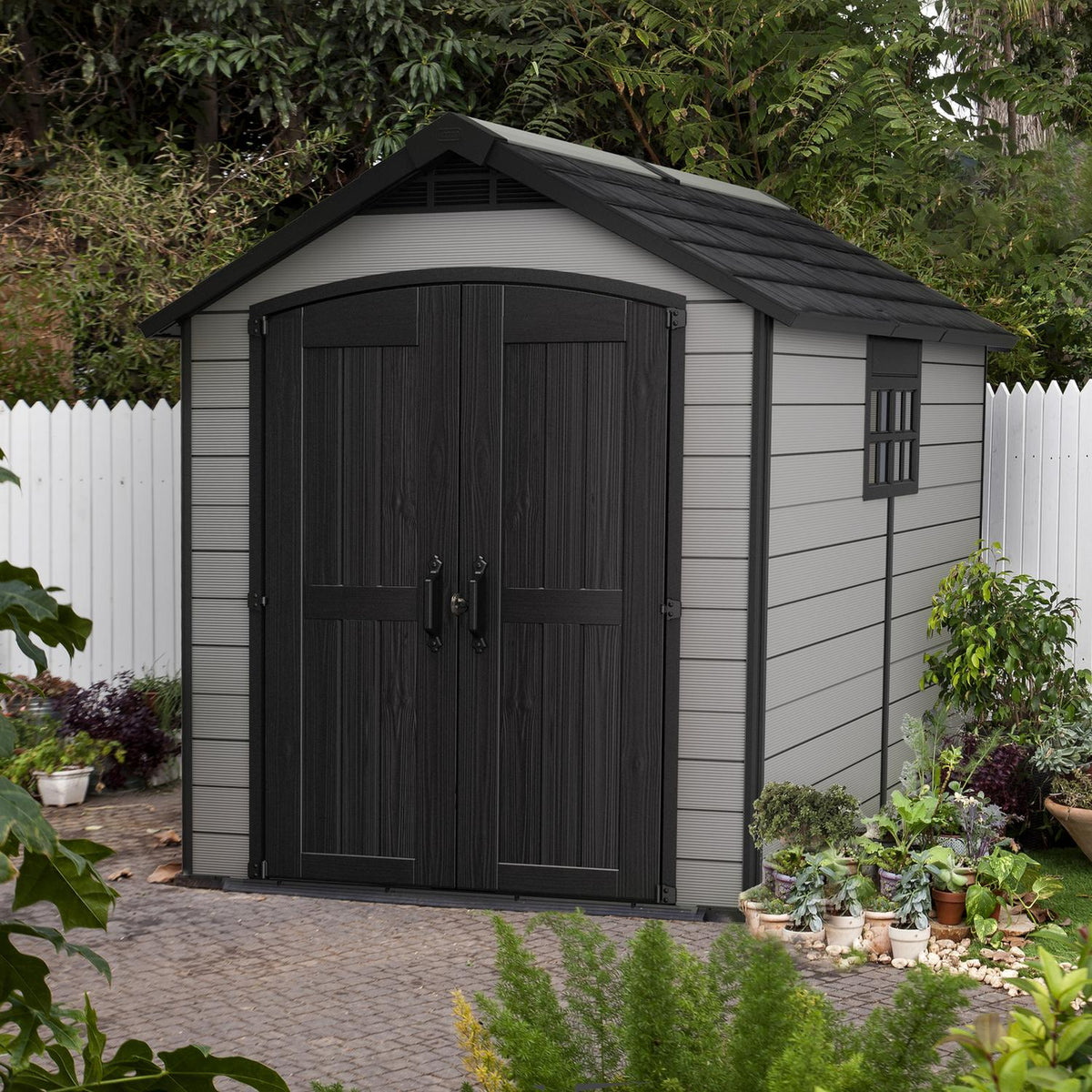 Keter Premier Apex Shed 7.5 × 9 ft