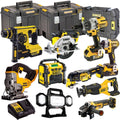 18V Cordless 10-Piece Power Tool Kit with 3 x 5.0Ah Batteries & Charger incl. Radio - view 1
