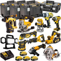18V Cordless 12-Piece Power Tool Kit with 4 x Batteries & Charger incl. Random Orbital Sander - view 1