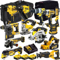 18V Cordless 13-Piece Power Tool Kit with 3 x 5.0Ah Batteries & Charger incl. Orbital Sander - view 1