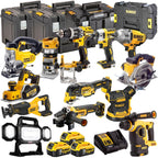 18V Cordless 13-Piece Power Tool Kit with 3 x 5.0Ah Batteries & Charger incl. Sander - view 1