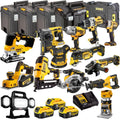 18V Cordless 14-Piece Power Tool Kit with 3 x 5.0Ah Batteries & Charger incl. Nailer - view 1