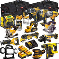 18V Cordless 14-Piece Power Tool Kit with 3 x 5.0Ah Batteries & Charger incl. Radio - view 1