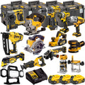 18V Cordless 14-Piece Power Tool Kit with 3 x 5.0Ah Batteries & Charger incl. Random Orbital Sander - view 1