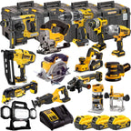 18V Cordless 14-Piece Power Tool Kit with 3 x 5.0Ah Batteries & Charger incl. Random Orbital Sander - view 1