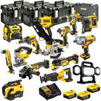 18V Cordless 15-Piece Power Tool Kit with 3 x 5.0Ah Batteries & Charger incl. SDS Hammer Drill - view 1