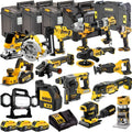 18V Cordless 16-Piece Power Tool Kit with 3 x 5.0Ah Batteries & Charger - view 1