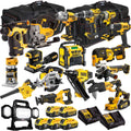 18V Cordless 18-Piece Power Tool Kit with 5 x Batteries & Charger (Set D) - view 1