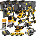 18V Cordless Brushless 11-Piece Power Tool Kit with 3 x 5.0Ah Batteries & Charger - view 1
