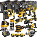 18V Cordless Brushless 12-Piece Power Tool Kit with 3 x 5.0Ah Batteries & Charger - view 1