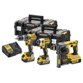 18V Cordless Brushless 3-Piece Power Tool Kit with 3 x 5.0Ah Batteries & Charger - view 1