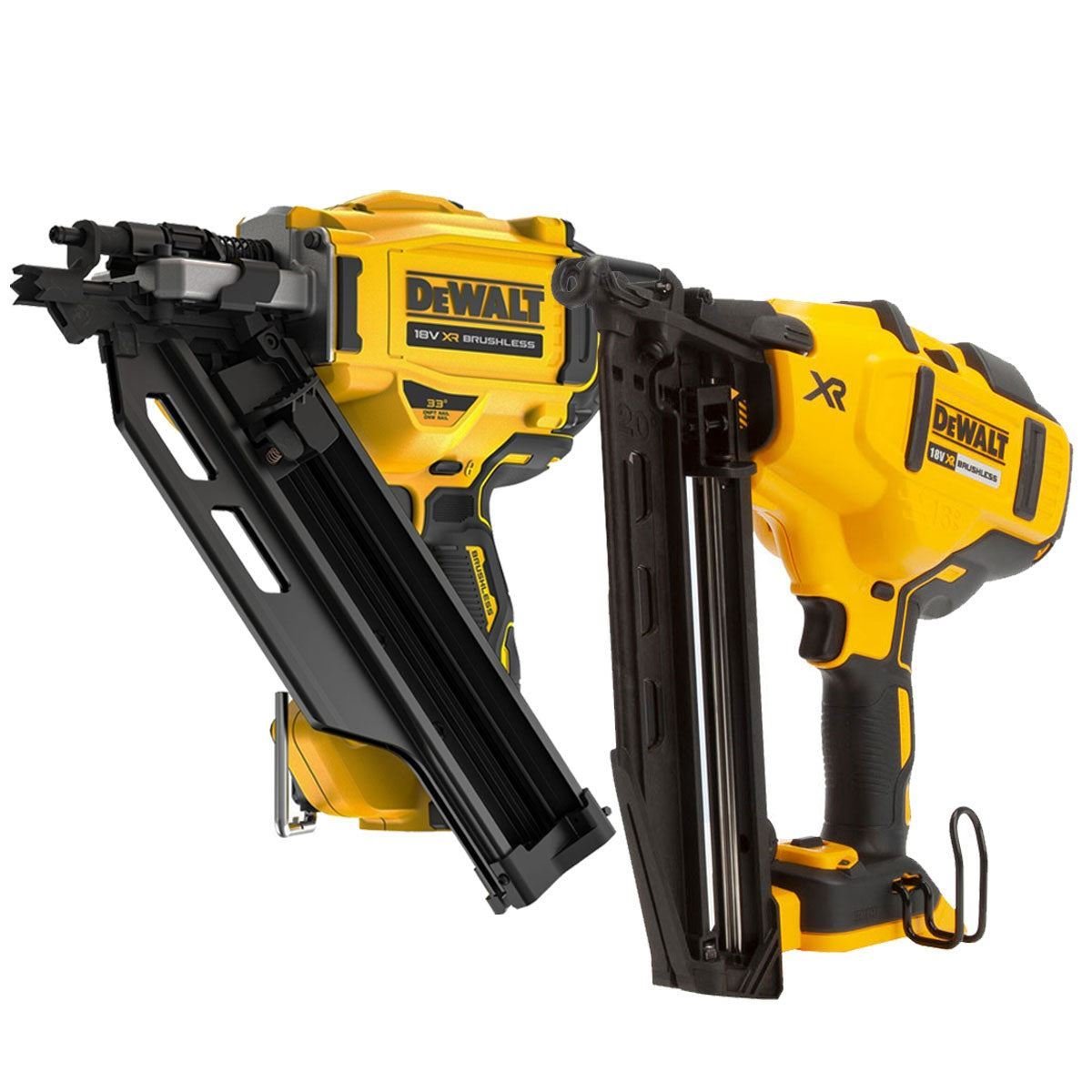 18V Twin Pack Brushless Nailer Body Only - view 1