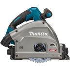 40V Brushless Plunge Saw with 2 x Guide Rail, Connector, Clamp Set & 1 x 4.0Ah Battery Charger (Set B) - view 2