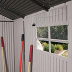 Lifetime Apex Outdoor Storage Shed 7 × 9.5 ft