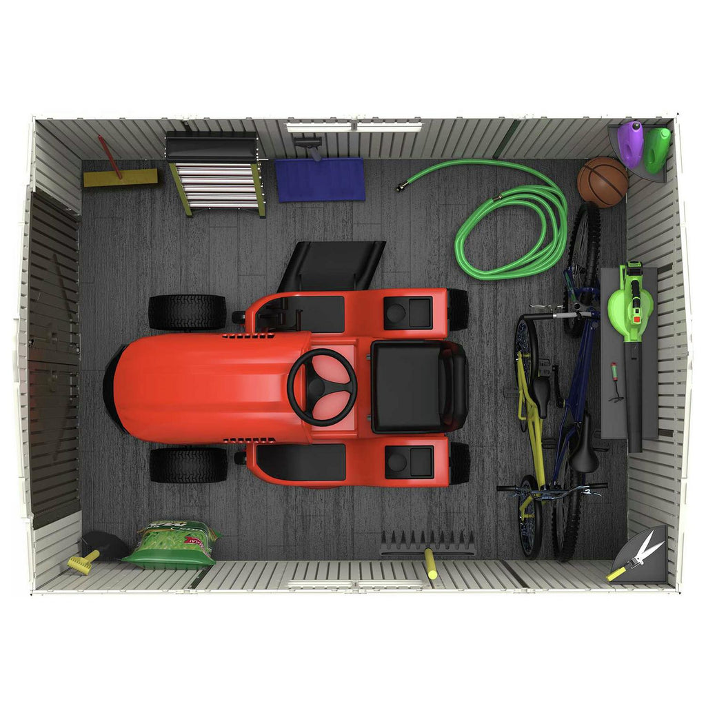 Lifetime Apex Outdoor Storage Shed 7 × 9.5 ft