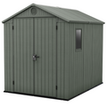 Darwin 6x8ft (1.9m x 2.4m) Garden Shed - Green