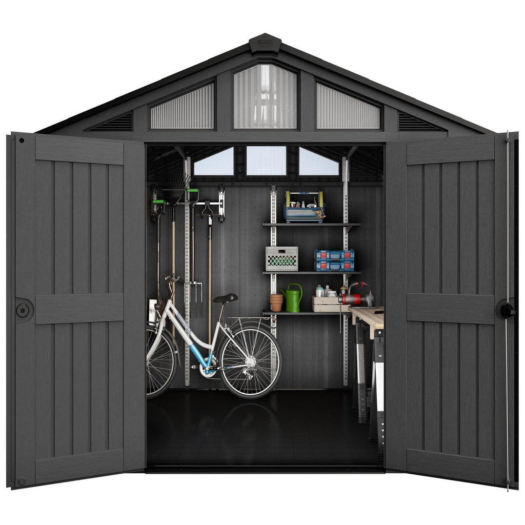 Keter Stronghold Outdoor Storage Shed 10 × 8 ft
