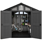 Keter Stronghold Outdoor Storage Shed 10 × 8 ft