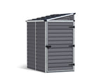 Canopia SkyLight 4' x 6' Lean-To Shed - Gray