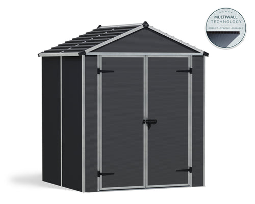 Canopia Rubicon 6' Shed - Gray