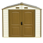 Duramax StoreAll 8'x6' Vinyl Shed with Foundation - 30115