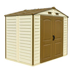 Duramax StoreAll 8'x6' Vinyl Shed with Foundation - 30115