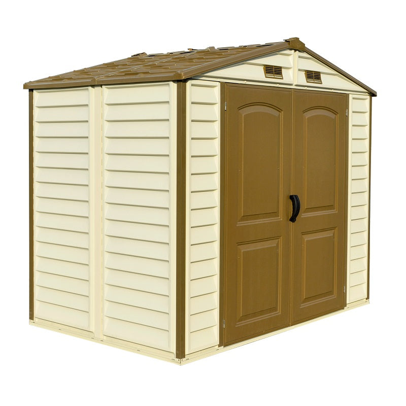 Duramax StoreAll 8'x6' Vinyl Shed with Foundation - 30115