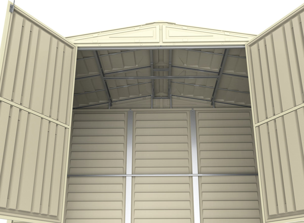 Duramax Duramate 8'x5.3' Vinyl Shed w/ Foundation - 00184