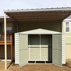Duramax Sidepro 10.5'x3' Shed with Foundation - 98001