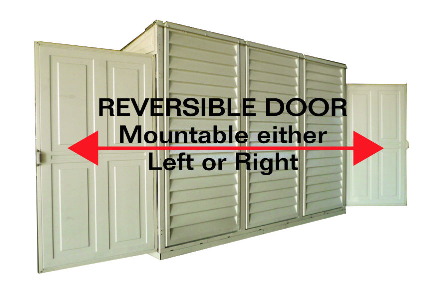 Duramax SideMate Shed with Foundation 4'x8' - 06625