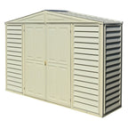 Duramax Sidepro 10.5'x3' Shed with Foundation - 98001