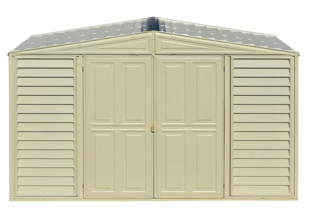 Duramax Sidepro 10.5'x3' Shed with Foundation - 98001