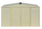 Duramax Sidepro 10.5'x3' Shed with Foundation - 98001