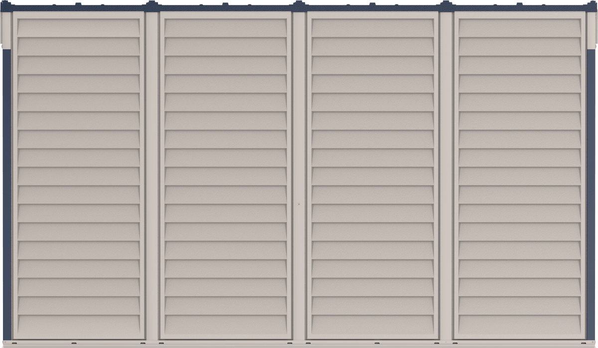 Duramax 10' x 4' SideMate Plus Pro Storage Shed with Foundation 36825
