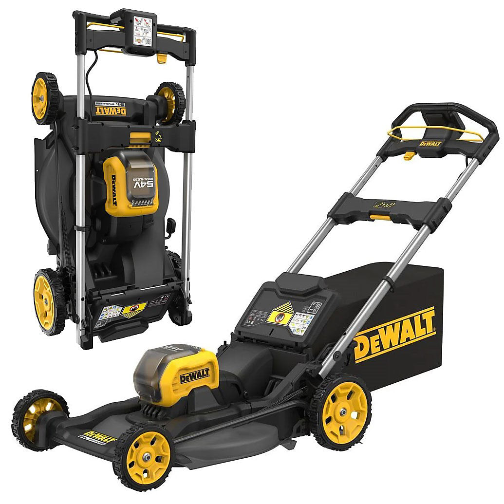 Dewalt DCMWP500X2 FlexVolt XR Brushless 53cm Push Lawn Mower 54V + Bag 2 x 9ah - view 9