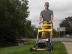 DEWALT DCMWSP156N Twin 18v S/propelled rotary mower409 - view 4