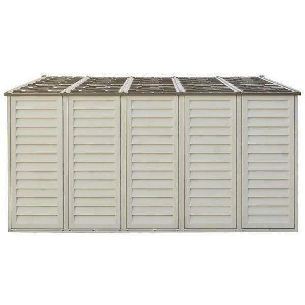 Duramax 10.5 x 13 ft Woodbridge Vinyl Plus Shed with Foundation 40234
