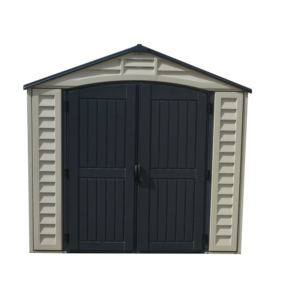 Duramax 15 x 8 Apex Pro windows & Side door with Foundation 40216