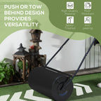 DURHAND Heavy Duty Garden Lawn Roller Push Tow Water Sand Filled 46L Equipment - view 5