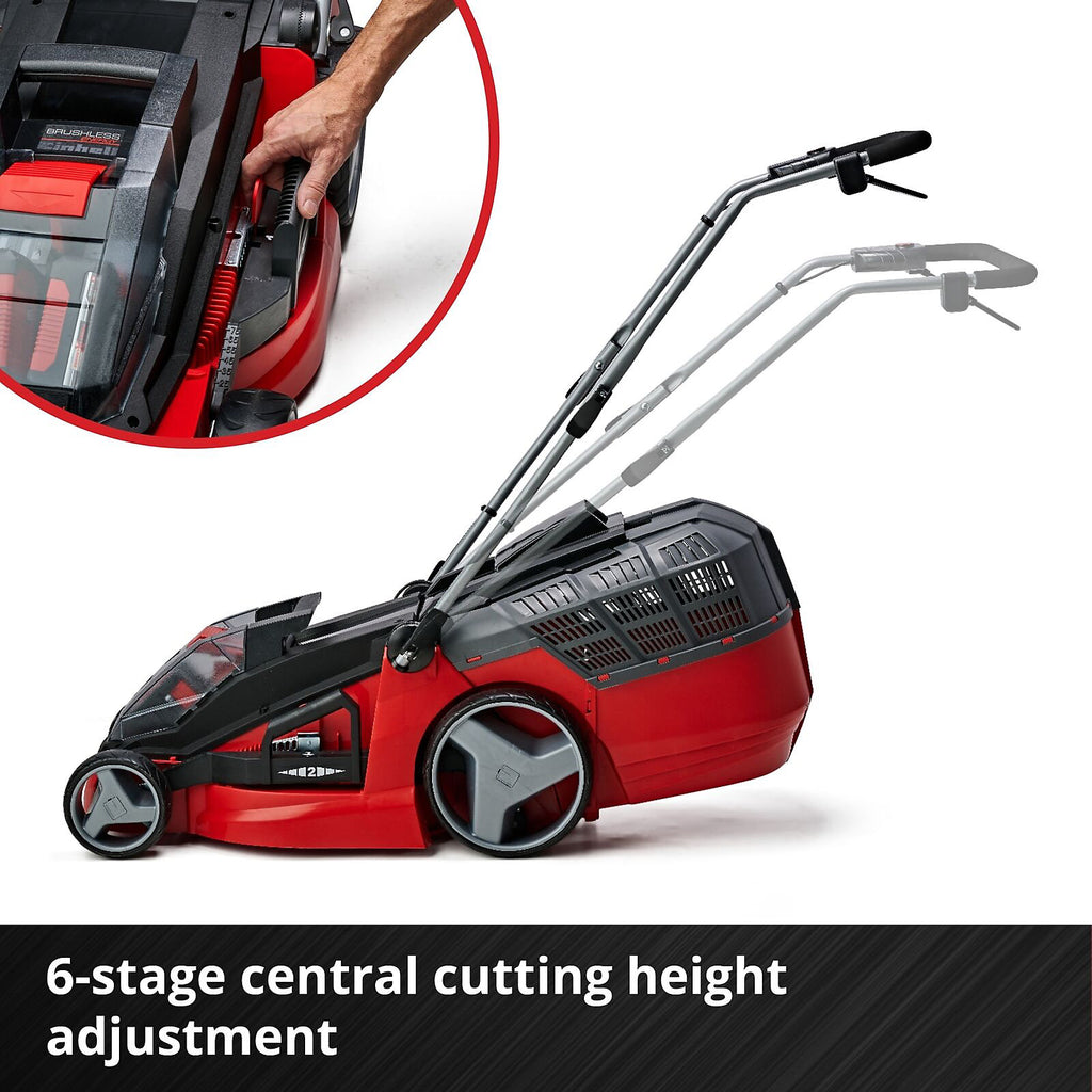 Einhell 43cm Cordless Lawn Mower 36V With Battery And Charger Rotary Lawnmower 63L GE-CM 43 Li M Kit PXC Power X-Change - view 7