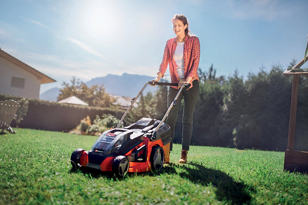 Einhell 43cm Cordless Lawn Mower 36V With Battery And Charger Rotary Lawnmower 63L GE-CM 43 Li M Kit PXC Power X-Change - view 9