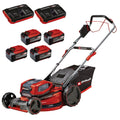 Einhell Professional PXC 36V Brushless Steel Deck Cordless Lawn Mower 52cm 4 x 5.2Ah - view 1