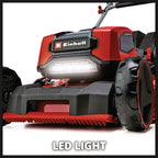 Einhell Professional PXC 36V Brushless Steel Deck Cordless Lawn Mower 52cm 4 x 5.2Ah - view 2
