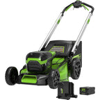 Greenworks 60v 46cm Self Propelled Cordless Lawnmower 1 x 4.0Ah - view 1