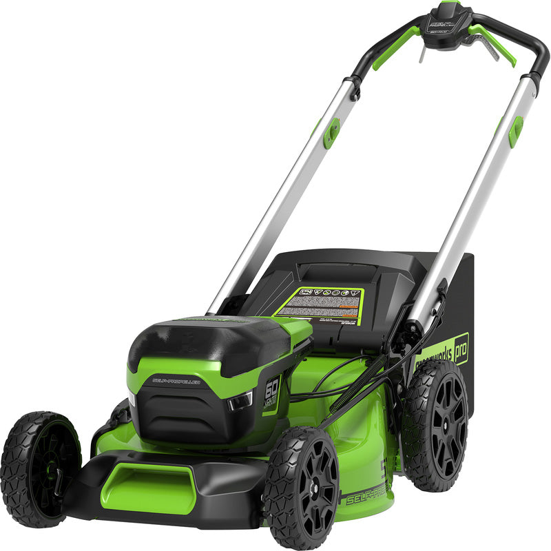 Greenworks 60v 51cm Self Propelled Cordless Lawnmower 1 x 4.0Ah - view 1