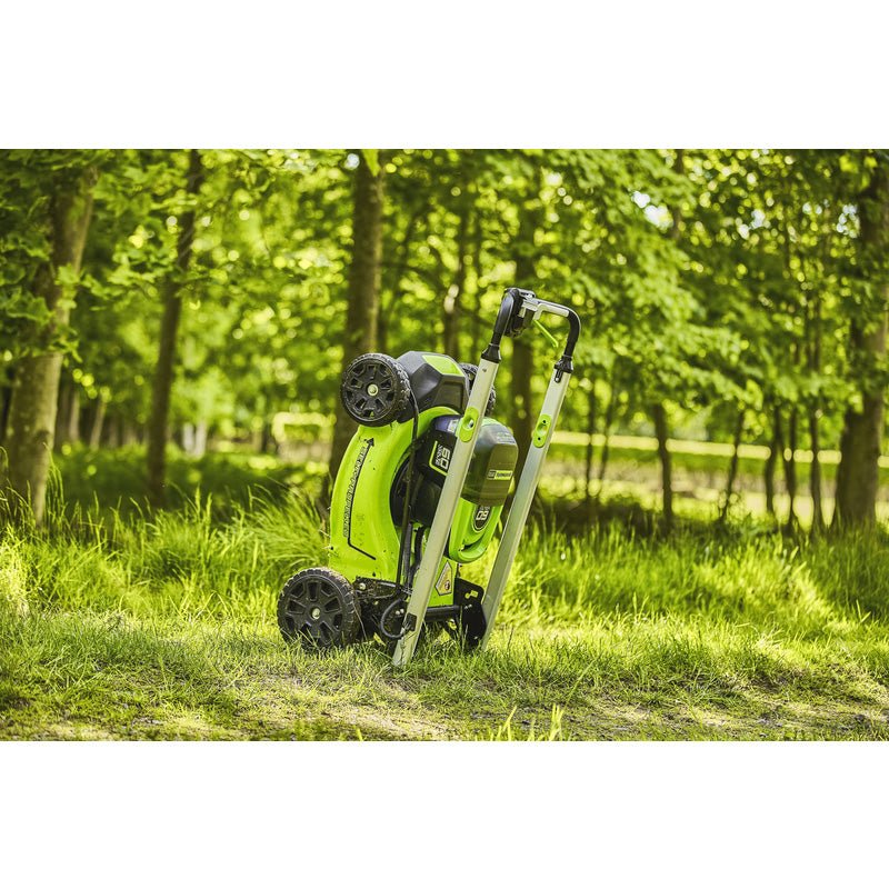 Greenworks 60v 51cm Self Propelled Cordless Lawnmower 1 x 4.0Ah - view 4