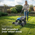 Hyundai Cordless Self-Propelled PRO Petrol Lawnmower, Pro-series Build, 21 inch 53cm 196cc Engine HYM530SPPRO - view 2