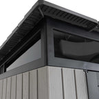 Lifetime 8.3 Ft. X 8.3 Ft. Farmhouse Storage Shed - 60542