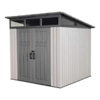 Lifetime 8.3 Ft. X 8.3 Ft. Farmhouse Storage Shed - 60542